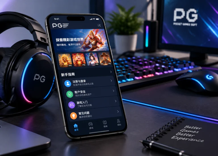 移动端浏览PG电子游戏玩法说明的场景图